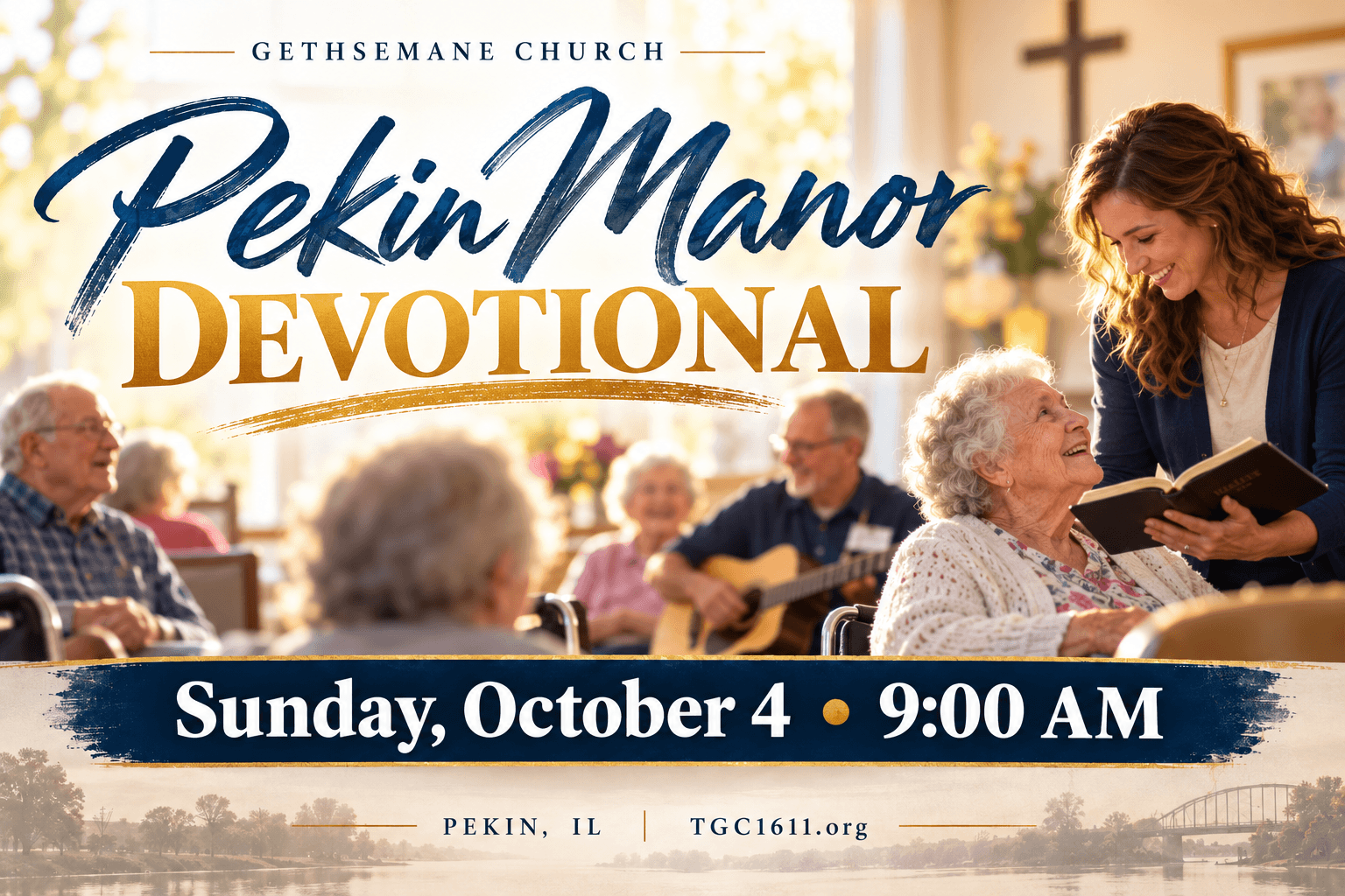 Pekin Manor Devotional event in Pekin, Illinois