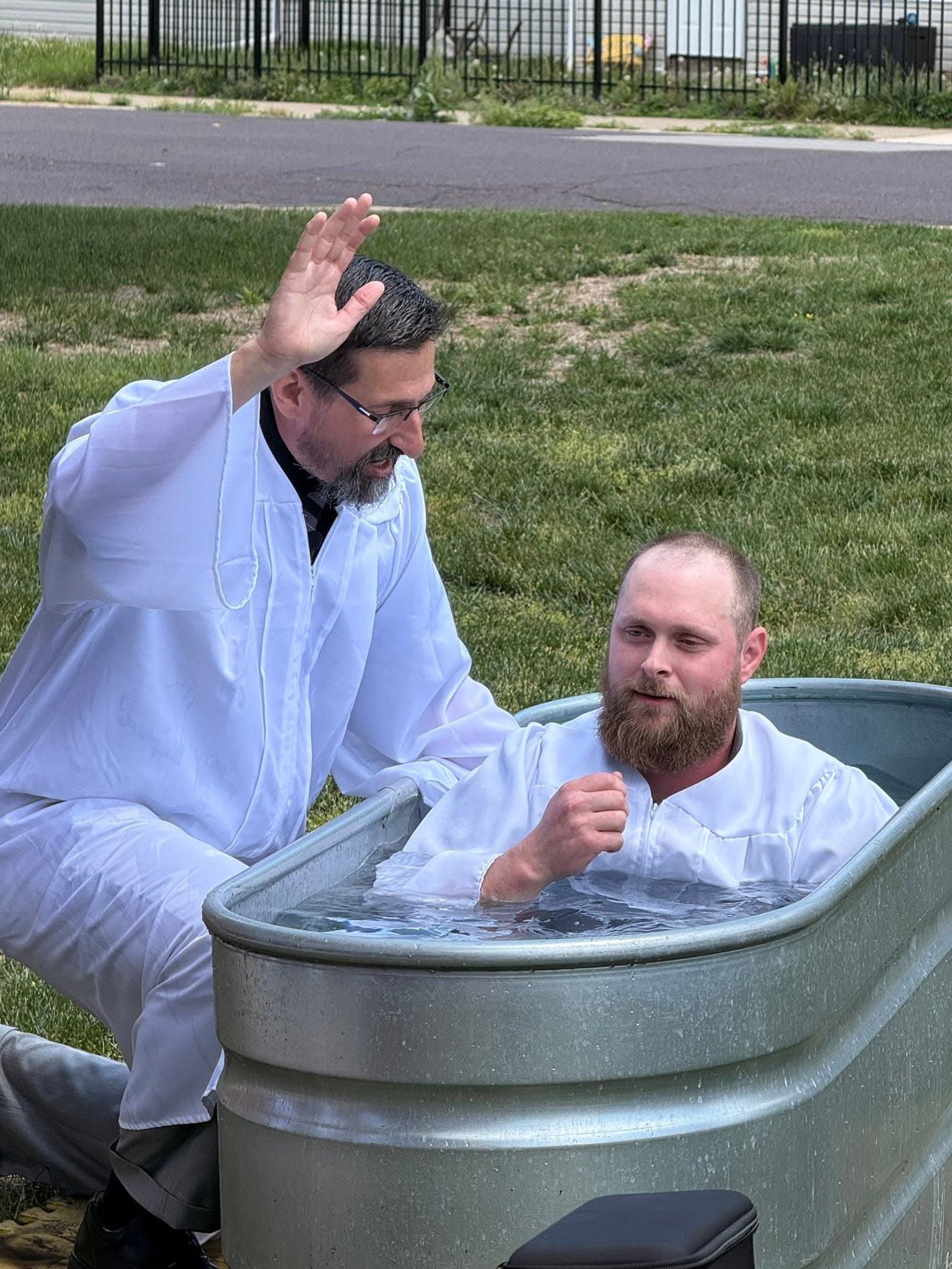 Baptism service at Gethsemane Church