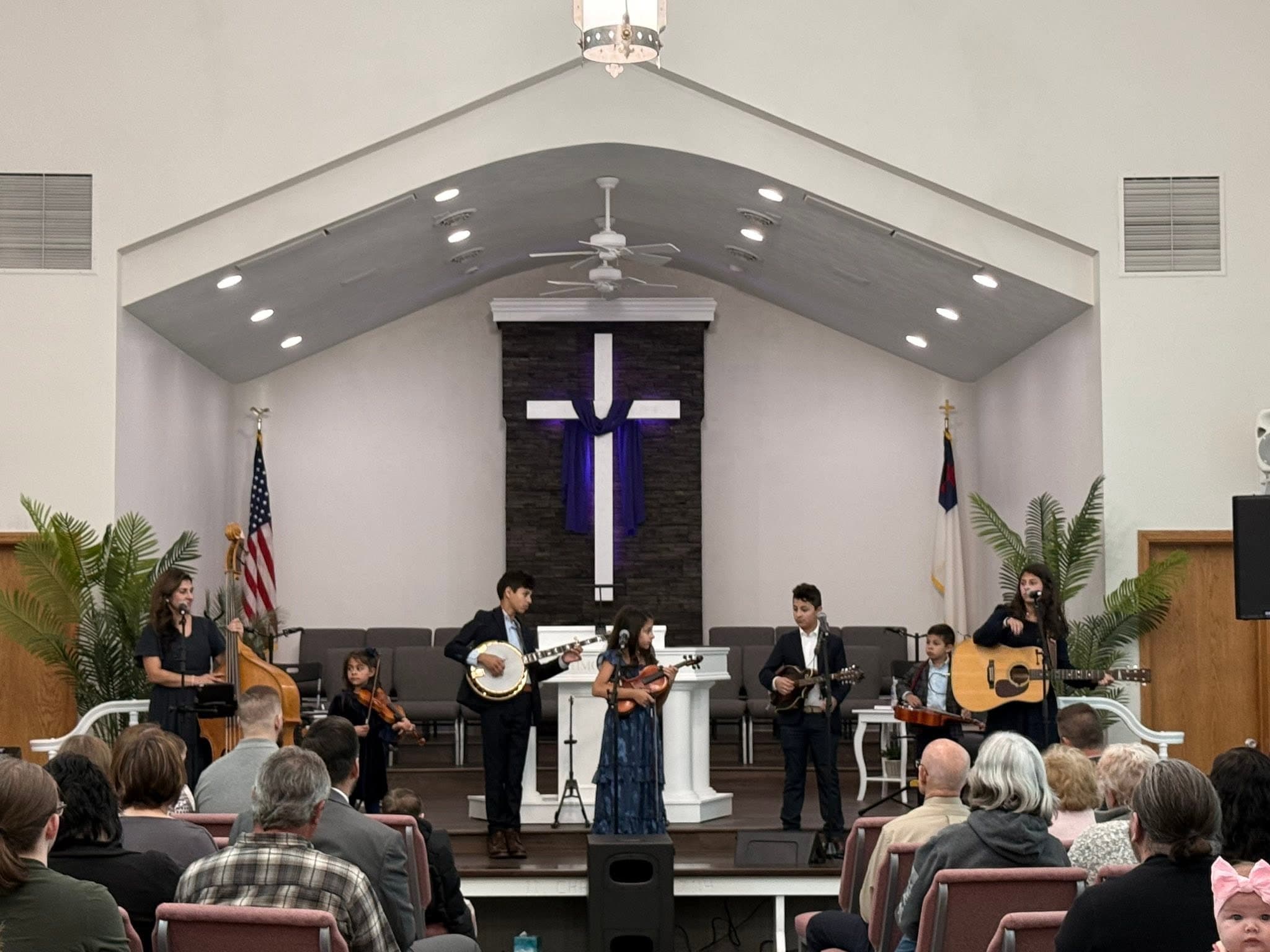 Special singing at Gethsemane Church