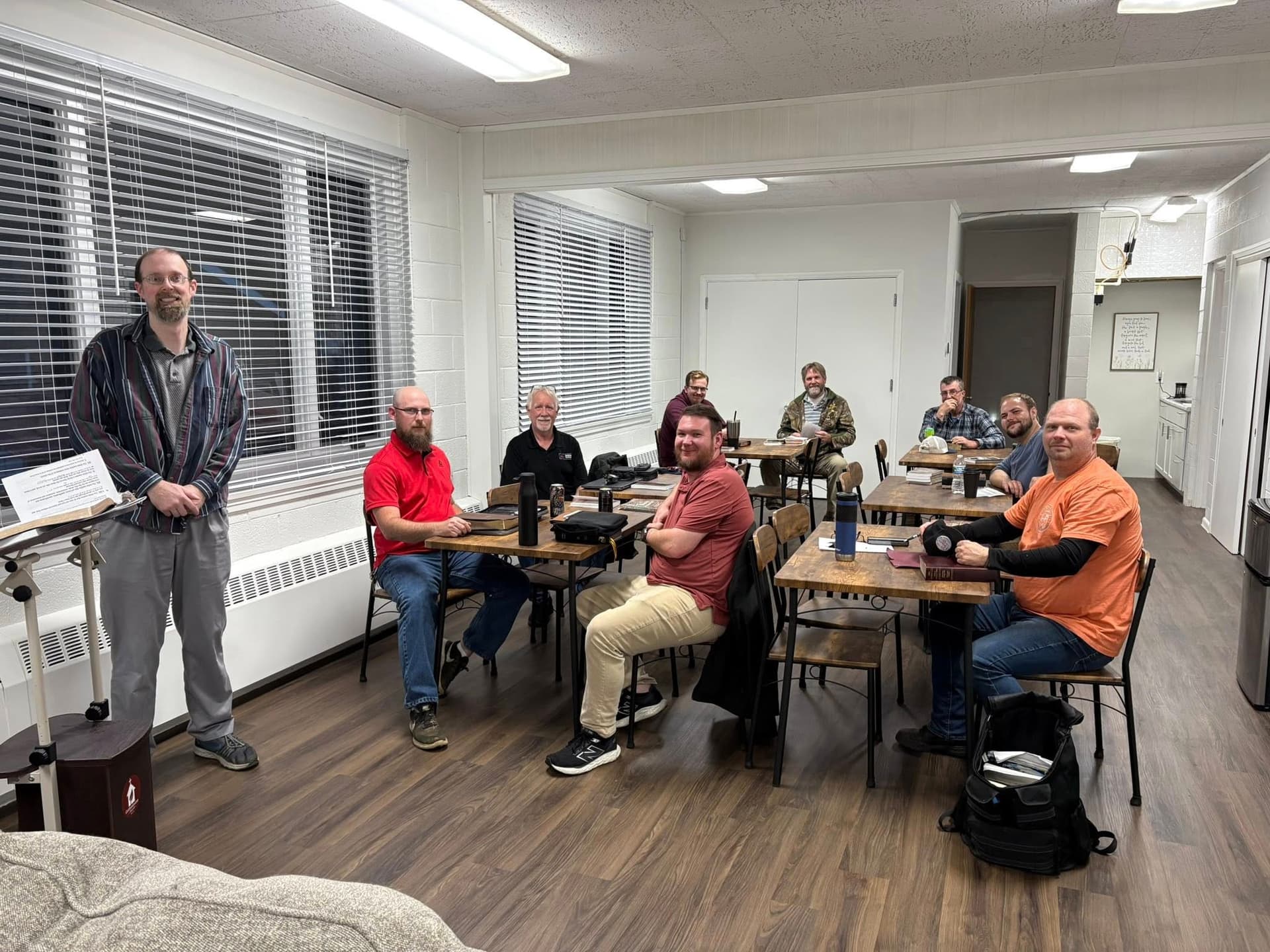 Men's Bible Study at Gethsemane Church